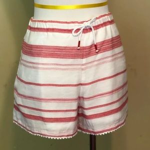 Polo Ralph Lauren Striped Pull-on Crochet Shorts